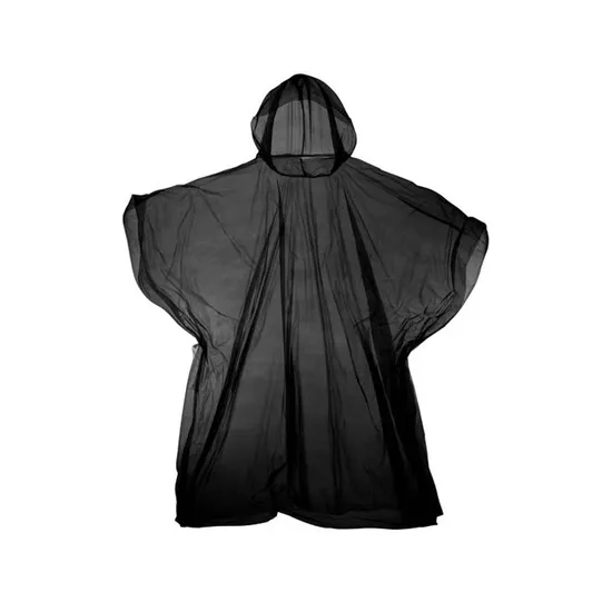 Adult Disposable PE Poncho Single