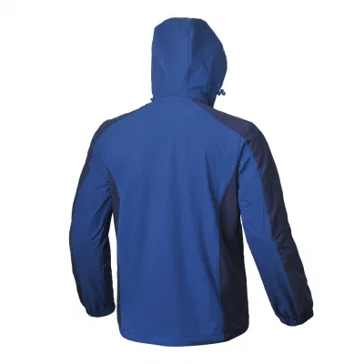 Men Waterproof Rain Jacket Breathable Outdoor Clothing Claiming Outerwear with High Soft Stretched Fabric